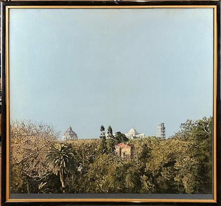 Giuseppe Bartolini "Paesaggio" Anni '70
olio su tela
cm 91x97
firmato in basso a