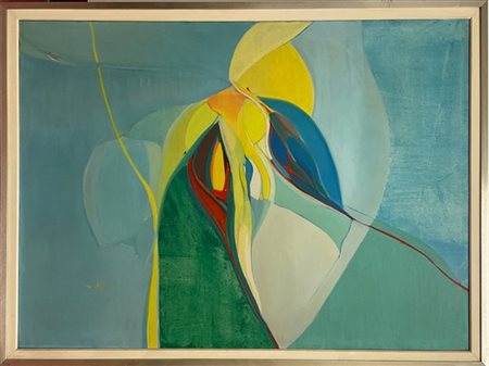 Maria Polo "Senza titolo" 1979
olio su tela
cm 100x140
firmato e datato in basso