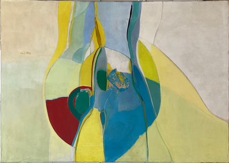 Maria Polo "Senza titolo" 1979
olio su tela
cm 100x140
firmato e datato in alto