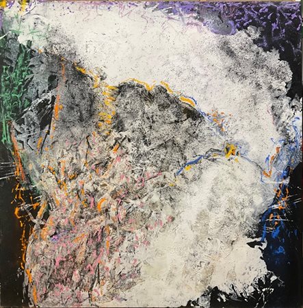 Maurizio Bottarelli "Senza titolo" 
tecnica mista su masonite
cm 200x201
etichet