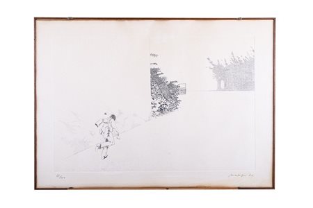 Tommaso Medugno (1976 - ) 
Senza titolo 
acquaforte su carta cm 50 x 70