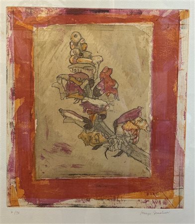 Lorenzo Tornabuoni (1934 - 2004) 
Senza titolo 
litografia su carta 40 x 35 cm lastra