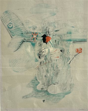  
Aereo 
Litografia 62 x 49 cm