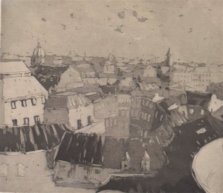 Carlo Roselli (1939,  - ) 
Senza titolo 1981
litografia 