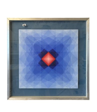  
ANGELICA RICCIARDI - Un'astratta idea di perfezione 1976
olio su tela 49 x 49 cm