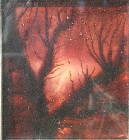 Emilio Conciatori (1933 - ) 
Coppia di dipinti  
tecnica mista su carta 20 x22 cm