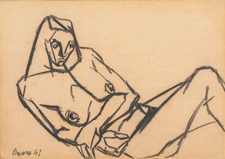  
Tre studi di nudo metà XX secolo
grafite su carta 48 x 34 cm - 34 x 24 cm - 24 x 35 cm