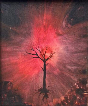 Emilio Conciatori (1933 - ) 
La luce 
Olio su tela 61 x 50 cm