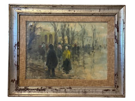  
A Parigi 
Olio su tela 50 x 70 cm