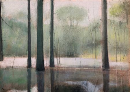 Fernando Troso (1910 - 1990) 
 1970
olio su tela 50 x 70 cm