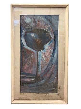  
L'albero 
olio su tavola 68 x 33 cm