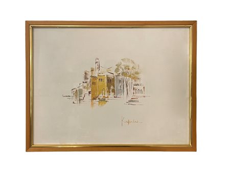  
Borgo 
olio su tela 60 x 80 cm