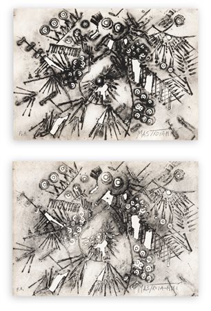 UMBERTO MASTROIANNI (1910-1998) - Lotto unico composto da 2 opere: