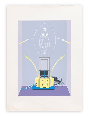 SERGIO SARRI (1938) - Senza Titolo, 1984