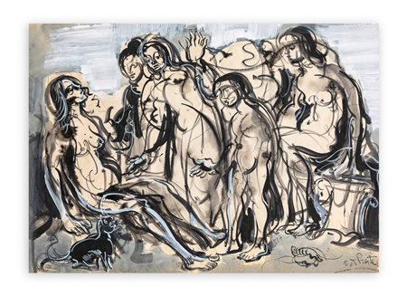 OSCAR DI PRATA (1910-2006) - Senza Titolo