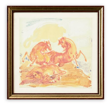 ALIGI SASSU (1912-2000) - Senza Titolo