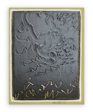 AGOSTINO FERRARI (1938) - Segno impronta, 1996