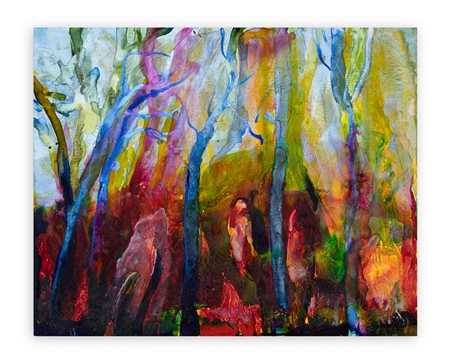 ROBERT CARROLL (1934-2016) - Winter at biedler forest