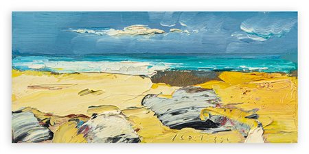 SERGIO SCATIZZI (1918-2009) - Spiaggia