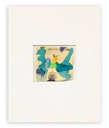 EMILIO D'ELIA (1958) - Amo ciò che amo, 1990