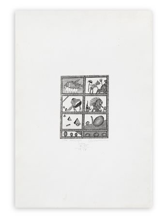 GEORG KLUSEMANN (1942-1981)  - Senza Titolo, 1977