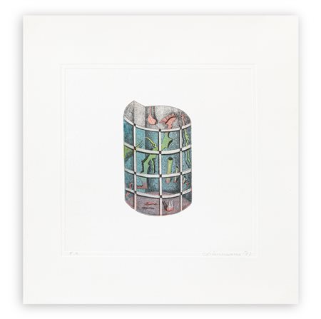 GEORG KLUSEMANN (1942-1981)  - Senza Titolo, 1977