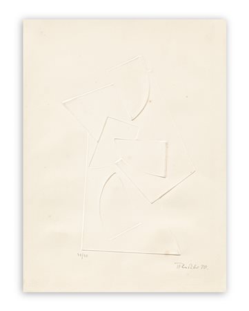 HANS RICHTER (1888-1976) - Bianco, 1970
