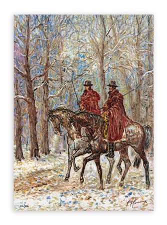 GIOVAN FRANCESCO GONZAGA (1921-2007) - Senza Titolo