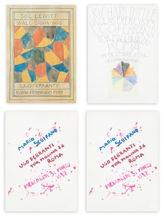 AUTORI VARI - Lotto unico composto da 4 manifesti