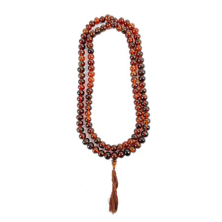 ROSARIO TIBETANO in ambra