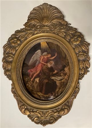 Ignoto

Antico dipinto raffigurante "San Corrado Confalonieri"
olio su tela ova