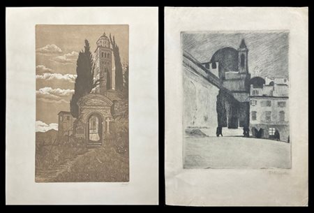 Richard Hadl - Francesco Chiappelli
un acquaforte e acquatinta e un'acquaforte