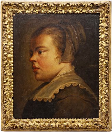 Scuola olandese del secolo XIX

"Ritratto femminile"
olio su tela (cm 37,5x30,5