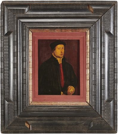 Ignoto, da modelli di Hans Holbein

"Ritratto virile"
olio su tavola (cm 34x26)