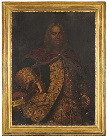 Scuola del secolo XVIII

"Ritratto di un membro della famiglia Bolza"
olio su t