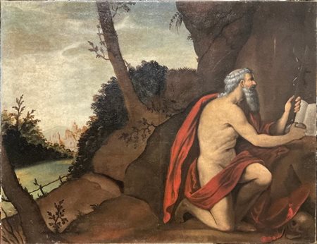 Ignoto

Antico dipinto raffigurante "San Girolamo"
olio su tela (cm 100x130)
(d