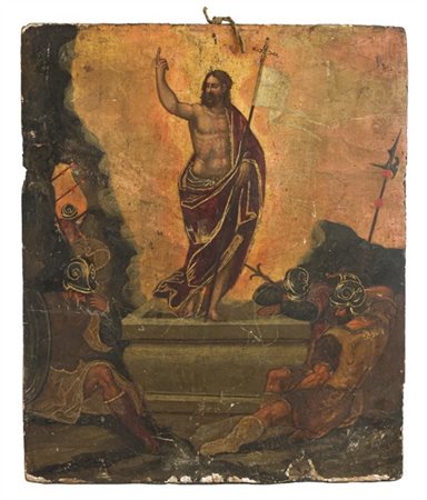 Ignoto

Antico dipinto raffigurante "Resurrezione"
olio su tavola (cm 53x44)
(d