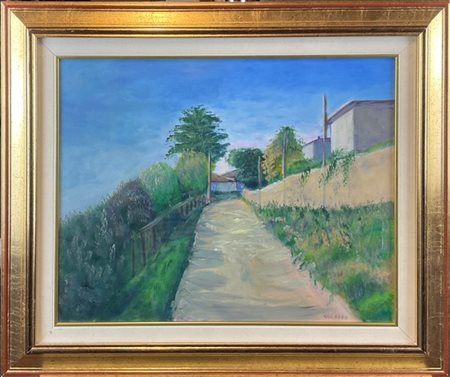 Maria Graffeo

"Sentiero" 
olio su tela (cm 40x50)
firmato in basso a destra
al