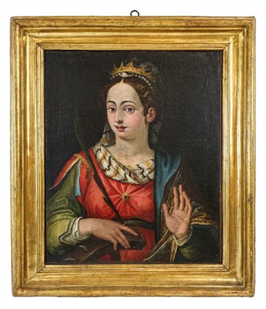 Ignoto

Antico dipinto raffigurante "Santa Caterina d'Alessandria"
olio su tela