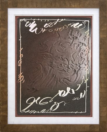 Agostino Ferrari, Senza Titolo, 2007, Tecnica mista su cartone, cm 70x50,...