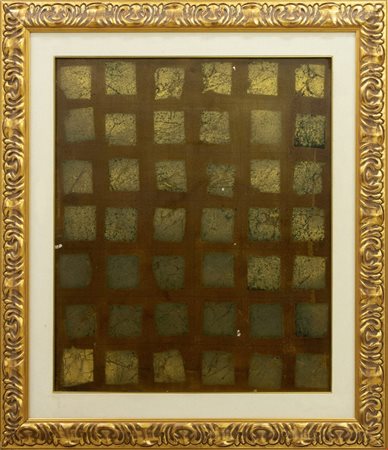 Remo Bianco, Tableaux Dores, 1960, Tecnica mista su tela, cm 70x60, Archivio...