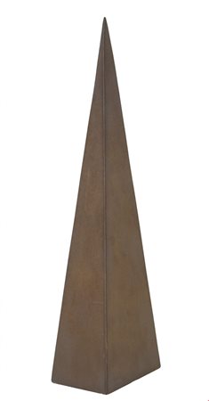 Mauro Staccioli, Badia, 2004, Acciaio corten, cm 60x20, Esemplare IV di V,...