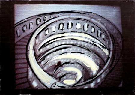 Mario Schifano, Senza titolo, 1990-97, Acrilico su tela computerizzata, cm...