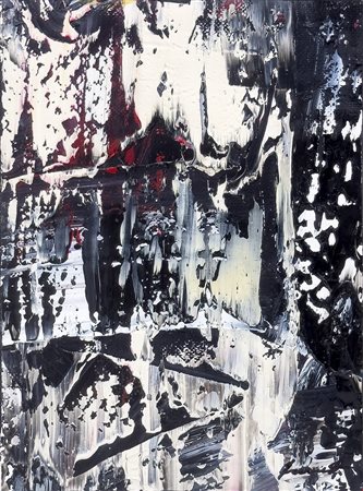 Pierluigi De Lutti, Senza titolo, anni Duemila, Olio su tela, cm 35x25,...