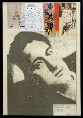 Joe Tilson, Senza Titolo, 1968, Multiplo, Collage su carta, cm 102x68, Opera...