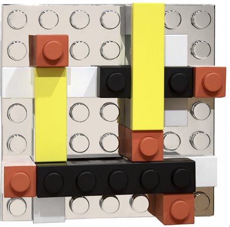 Matteo Negri, A Star War story, 2018, Ferro cromato e laccato, cm 55x55,...