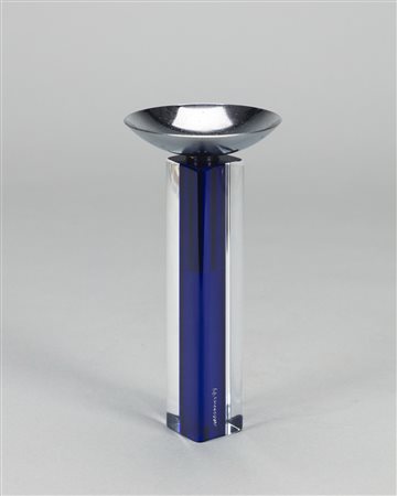 Venini - Portacandele modello Candelboi blu, 1999