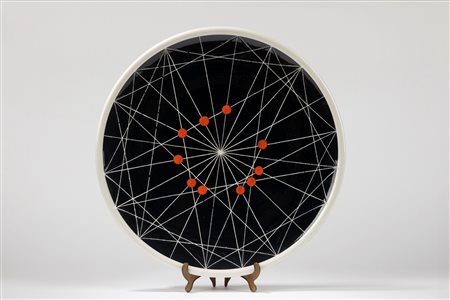 Luigi Veronesi (Milano 1908-1998)  - Raffaello: Madonna della seggiola , 1983