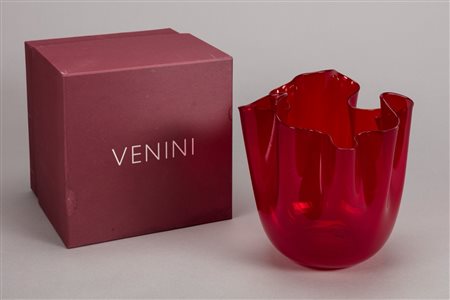 Fulvio Bianconi - Vaso fazzoletto, 2003