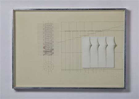 BONALUMI AGOSTINO (1935 - 2013) - STUDIO PER AMBIENTE.